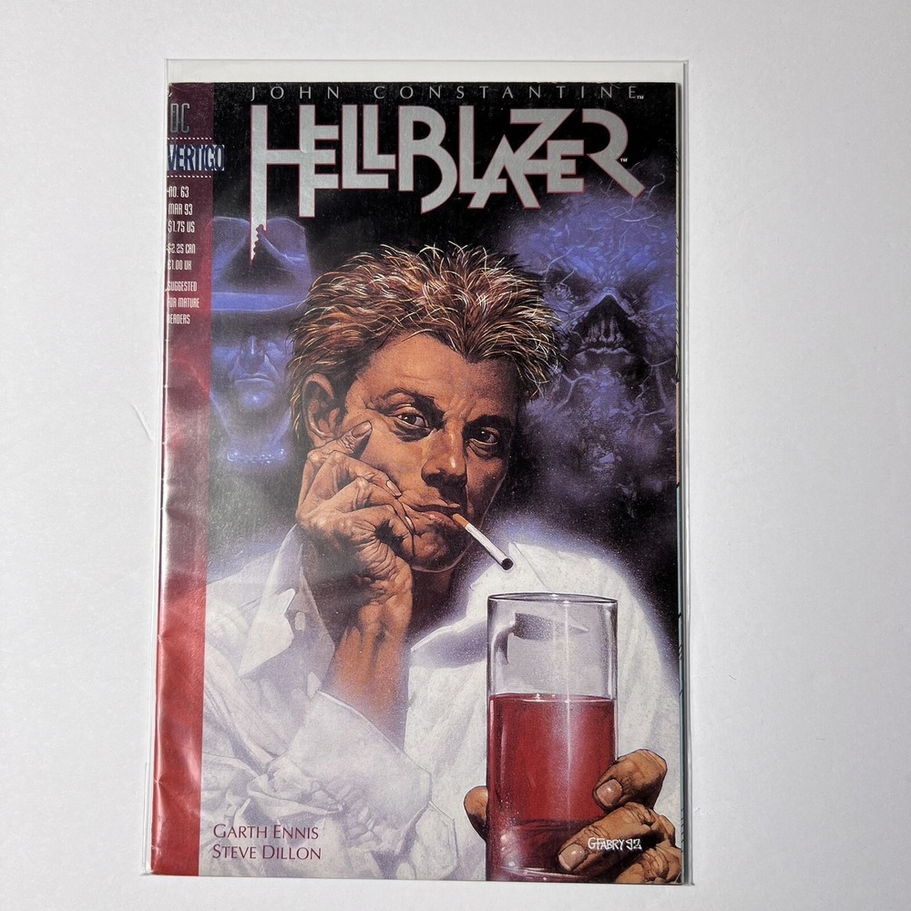 John‎ Constantine Hellblazer #63 ~ 1993 DC / Vertigo Comics
